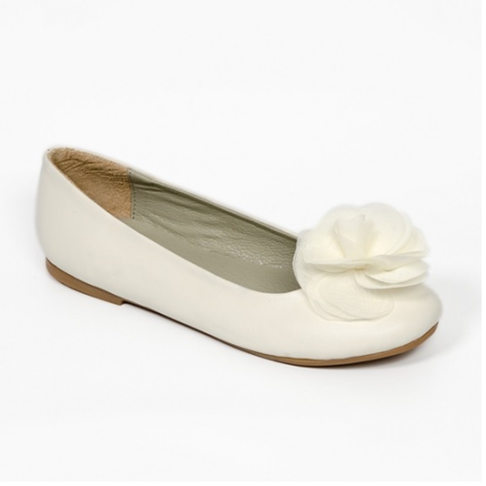 Nw Pazitos Silk Flower Flat Ivory
